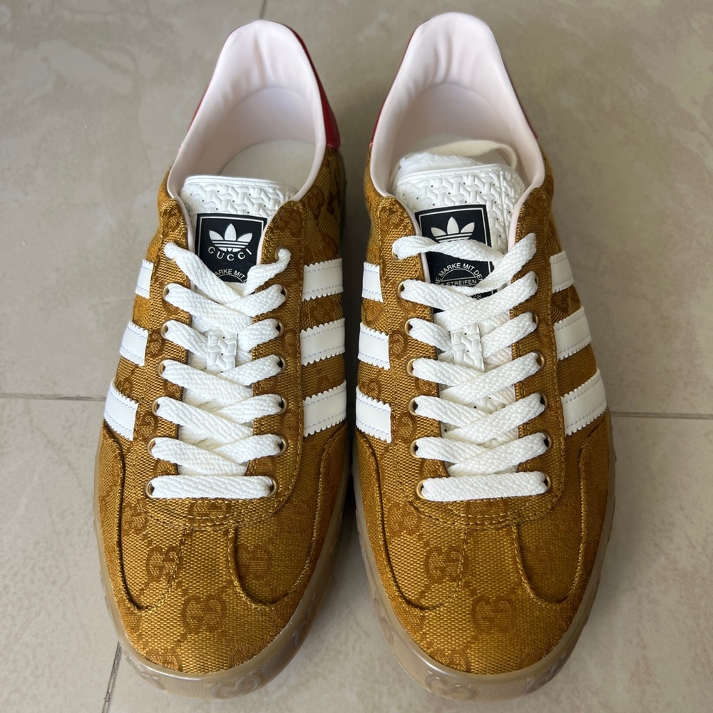 Gucci x Adidas gazelle shoes